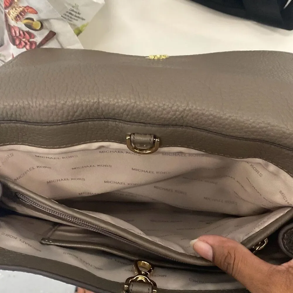 Michael Kors, Addison, pebble, leather backpack